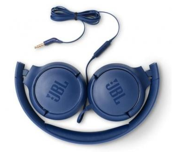 JBL T500 Niebieskie - 452101 - zdjęcie 4